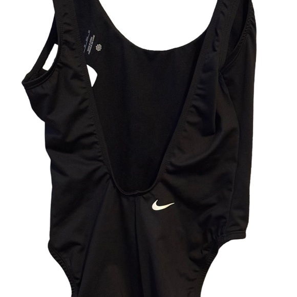 Nike Black One Piece with White Accents NWOT - Picture 8 of 8